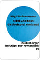 Book cover of: und Text. Das Beispiel Rimbaud
