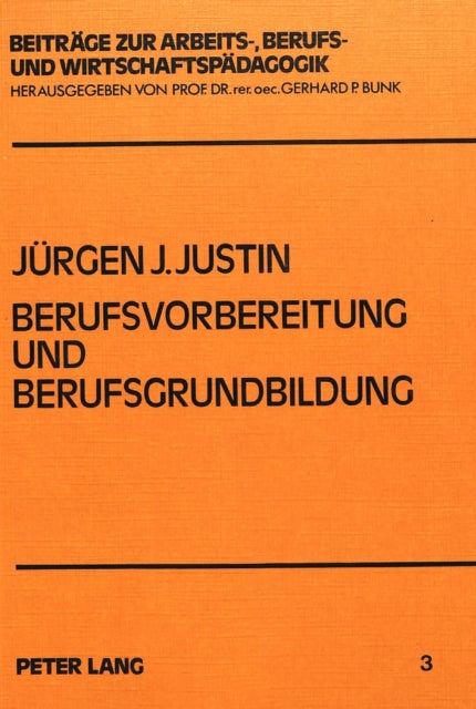 Book cover of: Berufsvorbereitung und Berufsgrundbildung