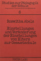 Book cover of: Einstellungen und Veraenderung der Einstellungen von Eltern zur Gesamtschule