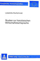 Book cover of: Studien zur franzoesischen Wirtschaftsfachsprache