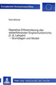 Book cover of: Operative Differenzierung des weiterfuehrenden Englischunterrichts (3.-6. Lehrjahr). By: Gerd Mottok
