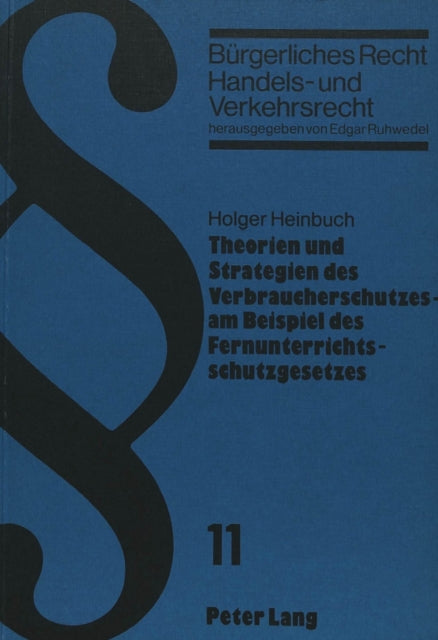 Book cover of: Theorien und Strategien des Verbraucherschutzes