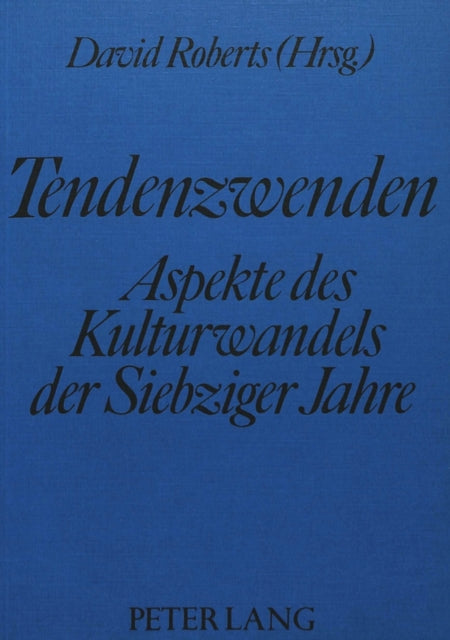 Book cover of: Tendenzwenden