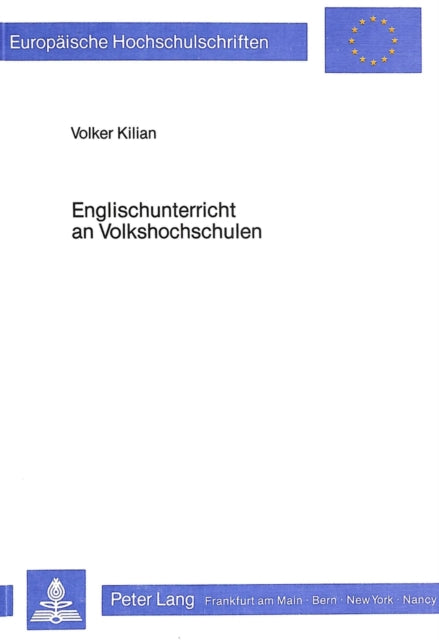 Book cover of: Englischunterricht an Volkshochschulen