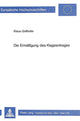 Book cover of: Die Ermaessigung des Klageantrages