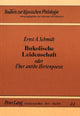 Book cover of: Bukolische Leidenschaft