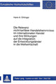 Book cover of: Die Relevanz nicht-tarifaerer Handelshemmnisse im internationalen Handel und ihre Wirkungen auf die Integration der Entwicklungslaender in die Weltwirtschaft