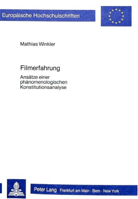Book cover of: Filmerfahrung