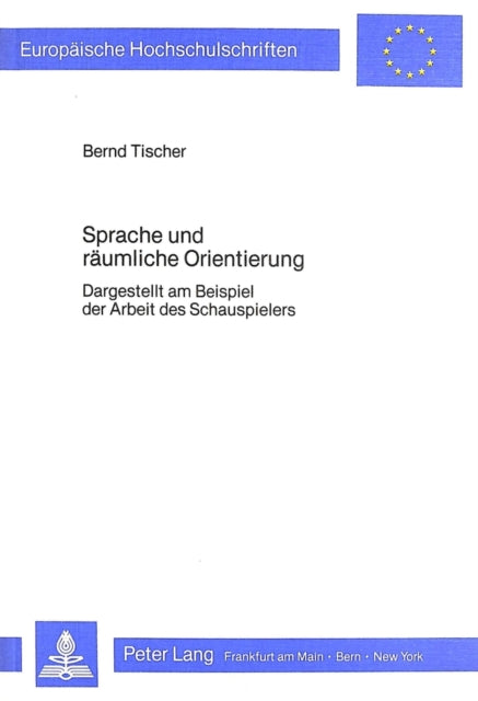 Book cover of: Sprache und raeumliche Orientierung