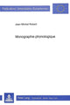 Book cover of: Monographie phonologique