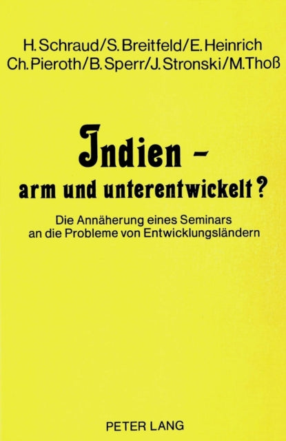 Book cover of: Indien - arm und unterentwickelt?