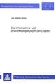 Book cover of: Das Informations- und Entscheidungssystem der Logistik. By: Jan Stefan Röll