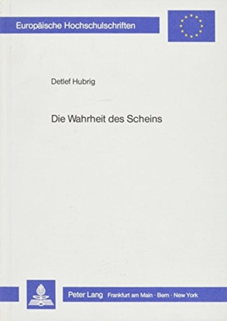 Book cover of: Die Wahrheit des Scheins
