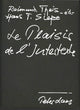 Book cover of: Le plaisir de l'intertexte