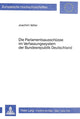 Book cover of: Die Parlamentsausschuesse im Verfassungssystem der Bundesrepublik Deutschland