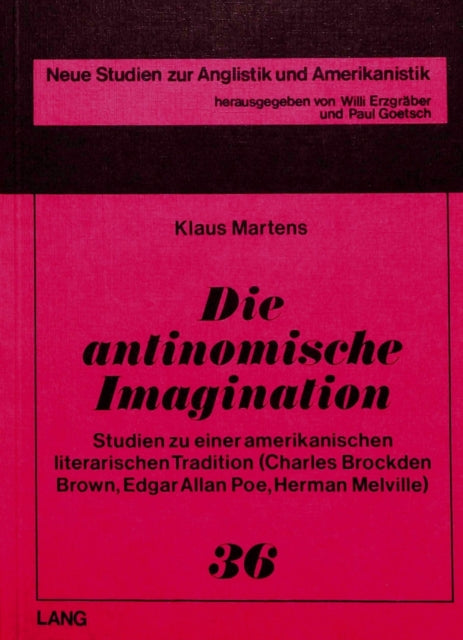 Book cover of: Die Antinomische Imagination