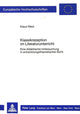 Book cover of: Klassikrezeption im Literaturunterricht