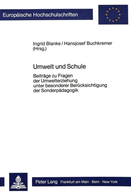 Book cover of: Umwelt und Schule