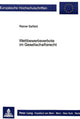 Book cover of: Wettbewerbsverbote im Gesellschaftsrecht