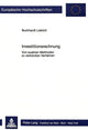 Book cover of: Investitionsrechnung