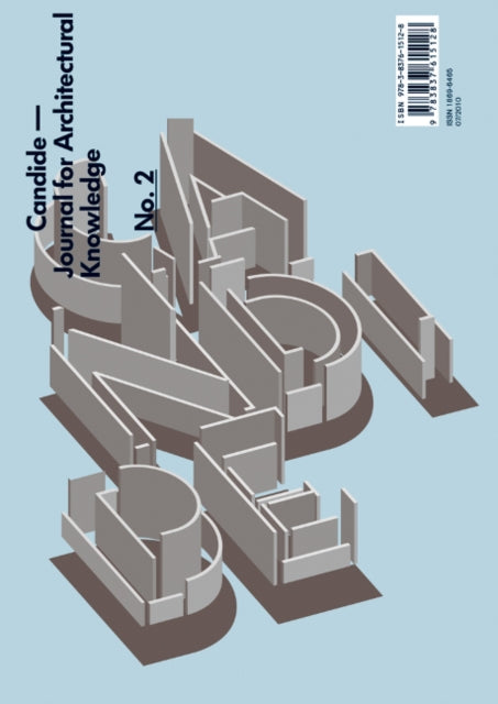 Book cover of: Candide. Journal for Architectural Knowledge, no. 2
