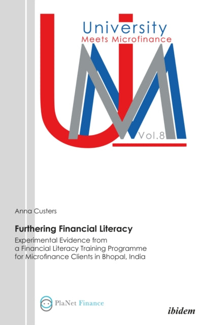 Book cover of: Furthering Financial Literacy. By: Anna Custers