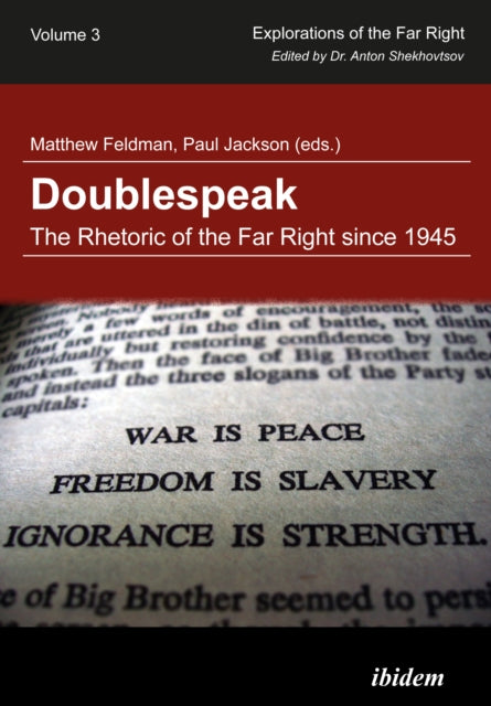 Book cover of: Doublespeak: The Rhetoric of the Far Right since 1945