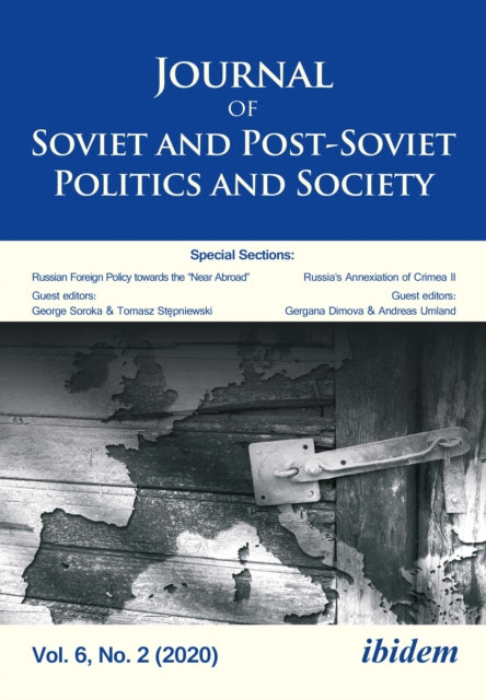 Book cover of: Journal of Soviet and Post-Soviet Politics and Society. By: Julie Fedor