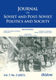 Book cover of: Journal of Soviet and Post-Soviet Politics and Society. By: Andreas Umland