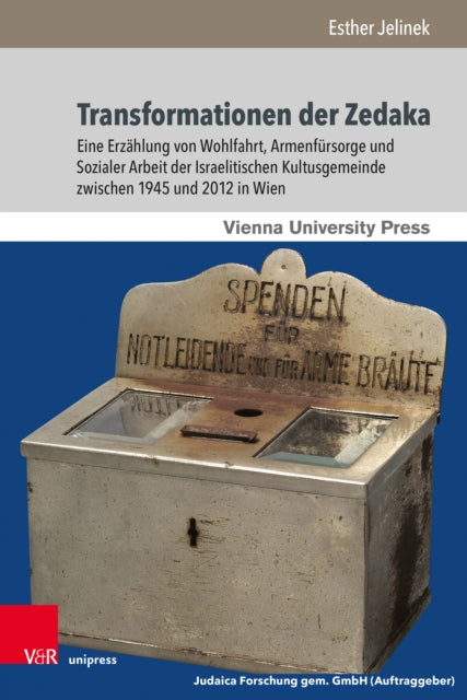 Book cover of: Transformationen der Zedaka. By: Esther Jelinek