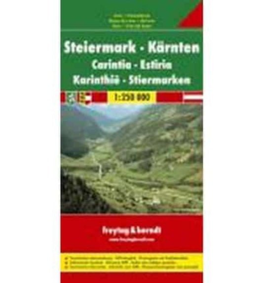 Book cover of: Styria - Carinthia Road Map 1:250 000