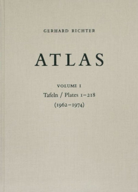 Book cover of: Gerhard Richter: ATLAS Vol.I-IV. By: Helmut Friedel