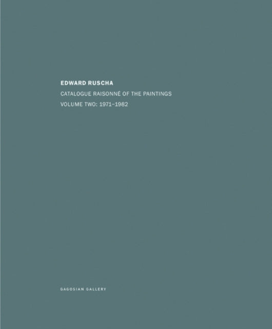 Book cover of: Edward Ruscha. By: Reyner Banham