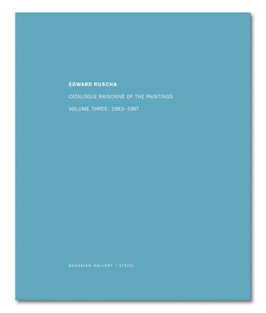 Book cover of: Edward Ruscha. By: Lawrence Weiner