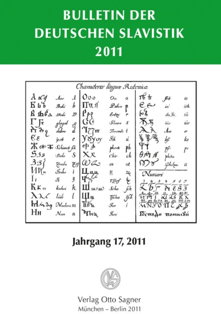Book cover of: Bulletin Der Deutschen Slavistik 2011. By: Sebastian Kempgen