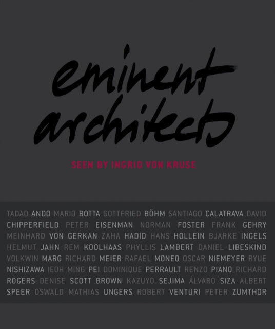 Book cover of: Eminent Architects. By: Ingrid von Kruse