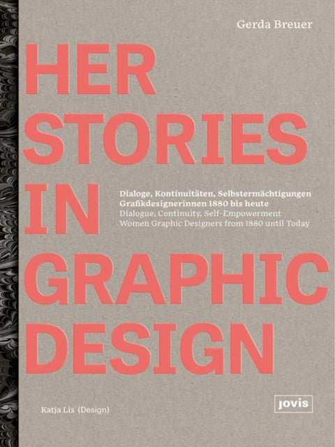 Book cover of: HerStories in Graphic Design. By: Gerda Breuer