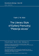 Book cover of: Literary Style of Epifanij Premudryj "Pletenije sloves"