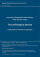 Book cover of: Ars philologica slavica