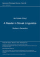 Book cover of: Reader in Slovak Linguistics