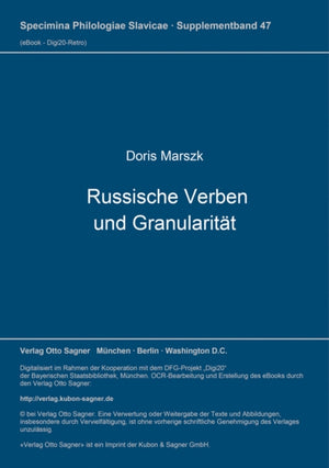 Russische Verben und Granularitaet