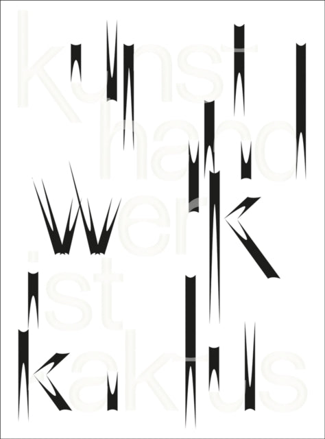 Book cover of: Kunsthandwerk ist Kaktus. By: Sabine Runde