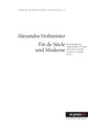 Book cover of: Fin de Siecle Und Moderne. By: Alexandra Hofmeister