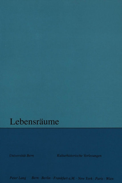 Book cover of: Lebensraeume