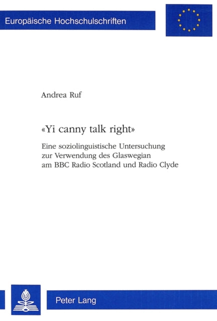 Book cover of: «Yi canny talk right»