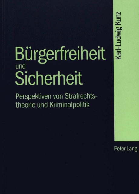 Book cover of: Buergerfreiheit und Sicherheit