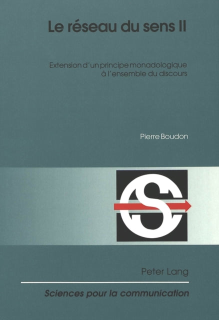 Book cover of: Le reseau du sens II. By: Pierre Boudon
