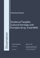 Book cover of: Studies of Tangible Cultural Heritage with Portable Stray-Field NMR