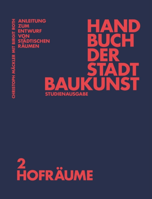 Book cover of: Handbuch der Stadtbaukunst. By: Christoph Mäckler