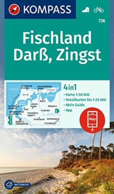 Book cover of: Fischland / Darß / Zingst + Aktiv Guide